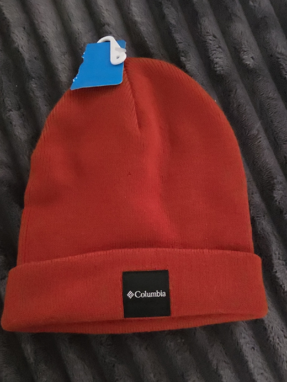 Columbia Burnt Orange Cuffed Beanie